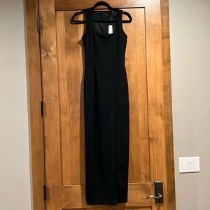 Aqua square Tank Maxi Dress XS - new with tags